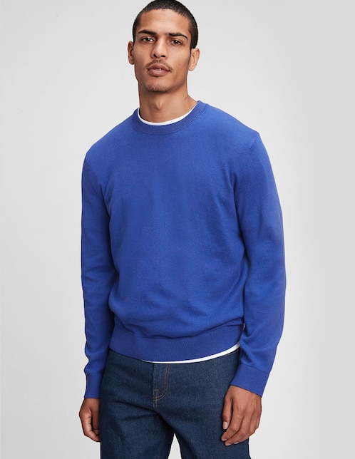 Suéter GAP cuello redondo para hombre en GAP