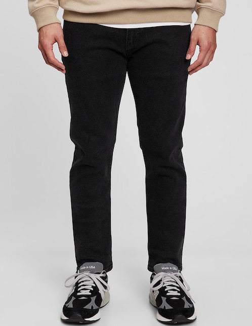 Jeans skinny lavado obscuro para hombre