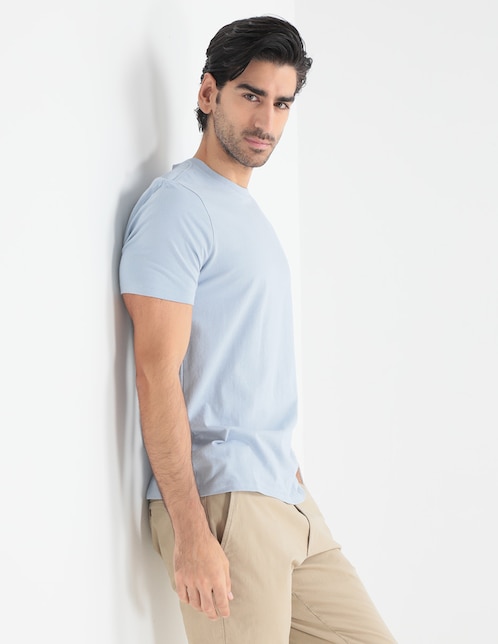 Playera cuello redondo para hombre