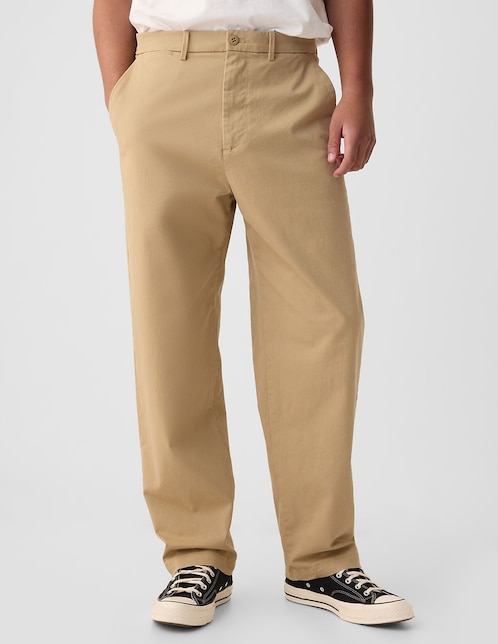 PANTALON GAP 714169 LISO, 28-30, KHAKI