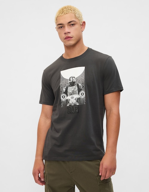 Playera cuello redondo Star Wars para hombre