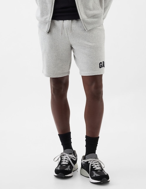 SHORT GAP 866651 LOGO, M, GRIS