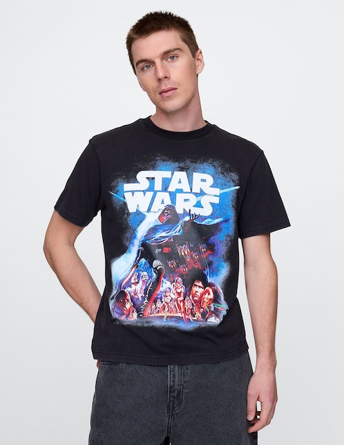 Playera GAP X Star Wars cuello redondo para hombre
