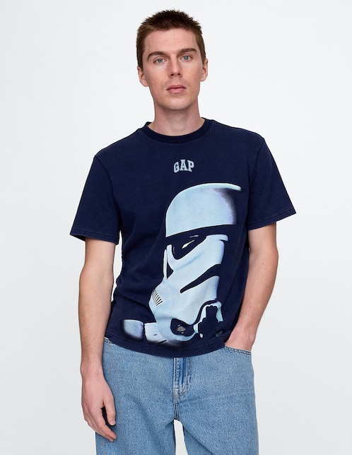 Playera GAP X Star Wars cuello redondo para hombre
