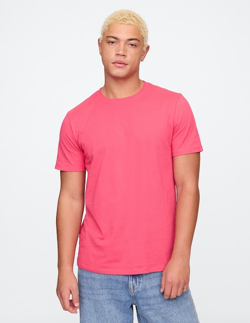 Playera cuello redondo para hombre