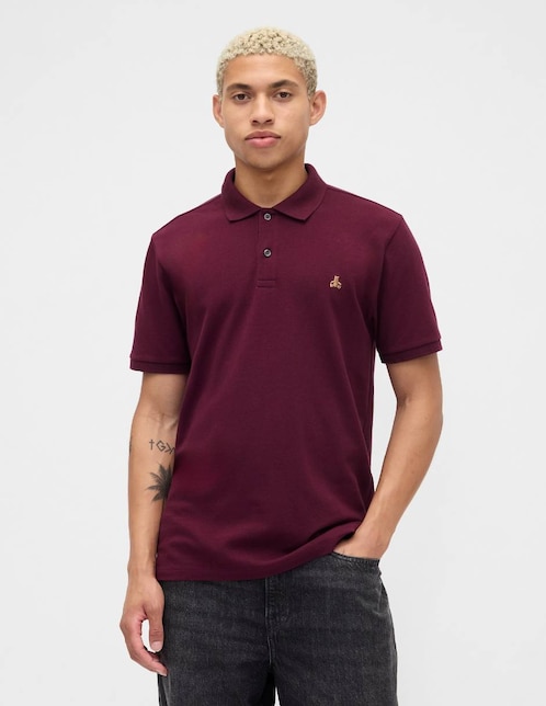 Playera tipo polo para hombre