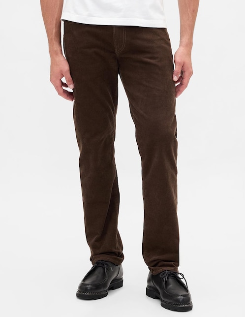 Pantalón slim de pana para hombre