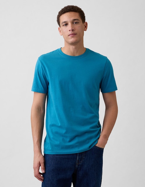 Playera cuello redondo para hombre