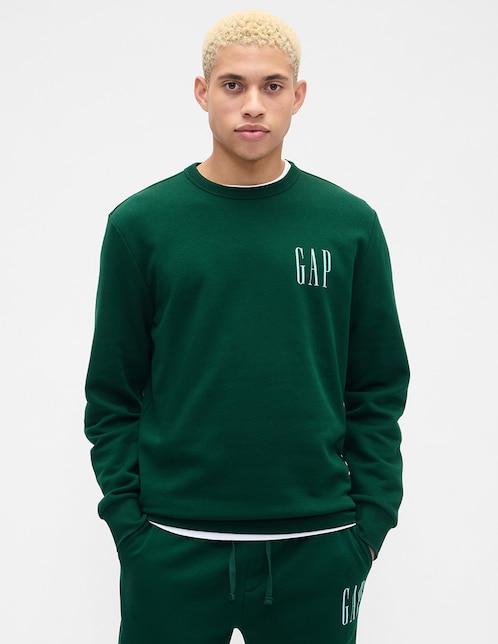 SUDADERA GAP 645634, XG, VERDE ESMERALDA