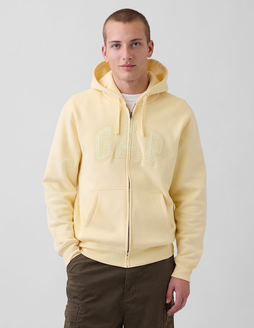 SUDADERA GAP 715005A PO, 2XG, AMARILLO