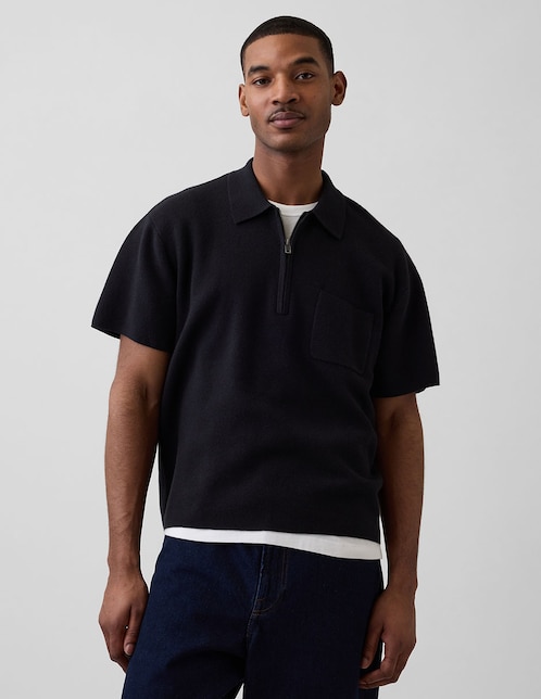 Playera tipo polo para hombre