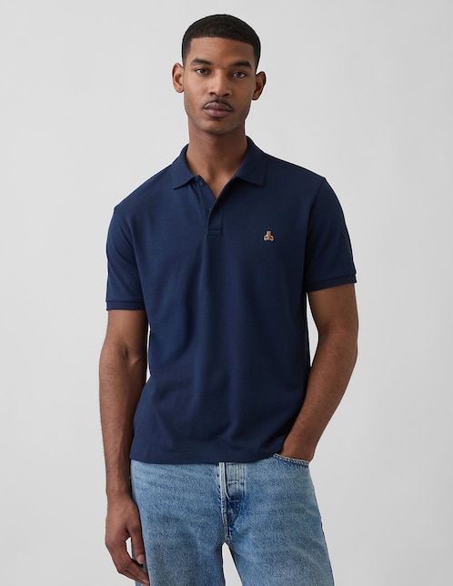 PLAYERA POLO GAP 8883, CH, AZUL MARINO