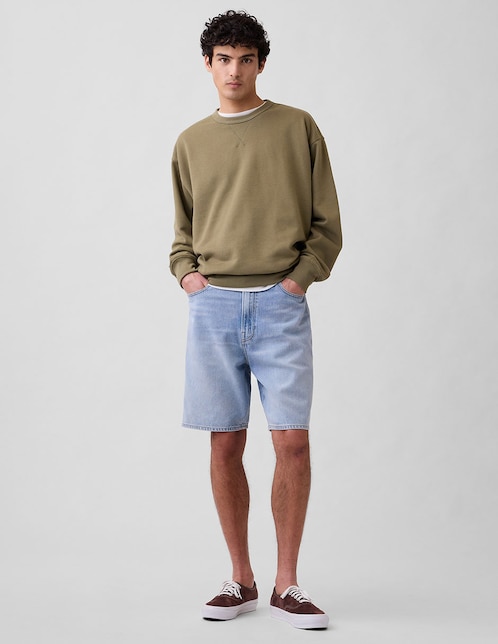 Short de mezclilla para hombre