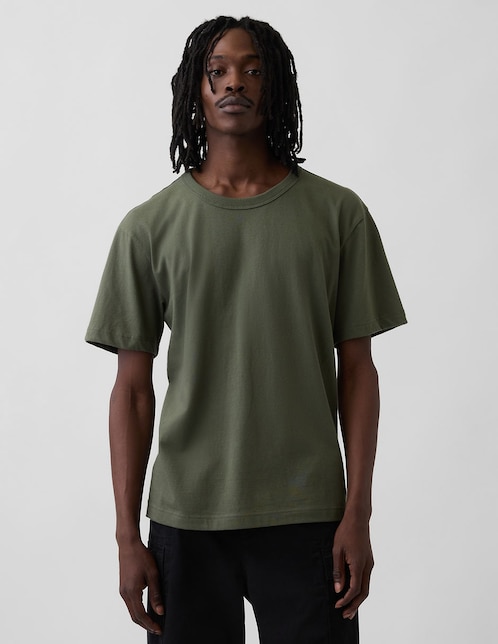 Playera cuello redondo para hombre 1