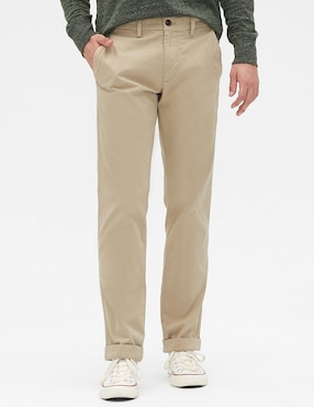 Pantalón Straight De Algodón Para Hombre