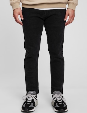 Jeans Skinny Lavado Obscuro Para Hombre