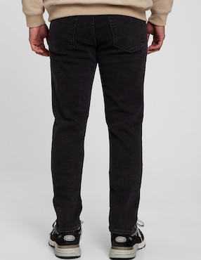 Jeans skinny lavado obscuro para hombre
