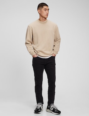 Jeans skinny lavado obscuro para hombre
