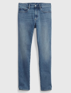 Jeans skinny lavado sand blast para hombre