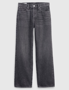 Jeans straight lavado stone wash para hombre