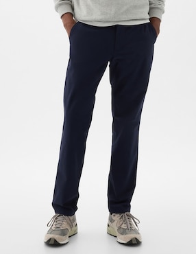 Pantalón Slim De Gabardina Para Hombre