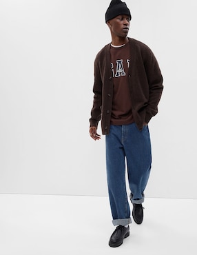 Jeans amplio para hombre