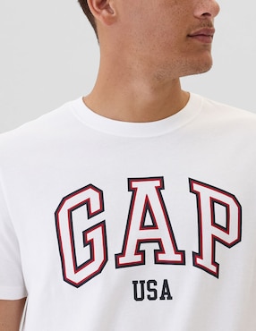 Playera cuello redondo para hombre