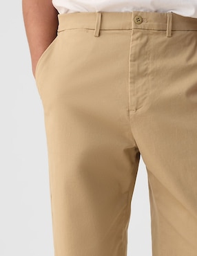 Pantalón relaxed recto de algodón para hombre