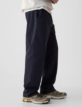 Pantalón relaxed recto de algodón para hombre
