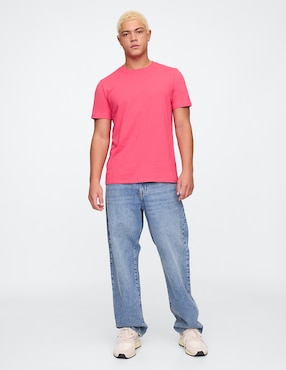 Playera cuello redondo para hombre