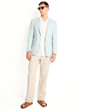 Camisa casual de algodón manga corta para hombre