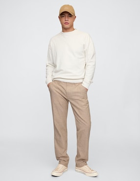 Pantalón recto para hombre