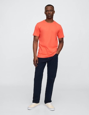 Playera cuello redondo para hombre