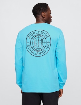 Playera cuello redondo para hombre