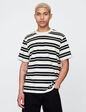 Playera cuello redondo para hombre