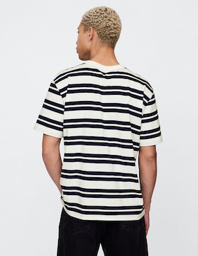 Playera cuello redondo para hombre