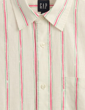 Camisa casual manga corta para hombre