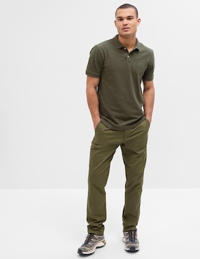 Imagen de producto Pantalón recto de algodón para hombre
