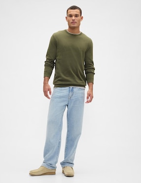 Suéter cuello redondo para hombre
