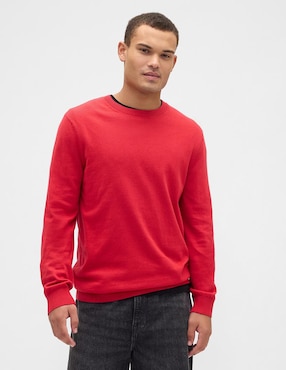 Suéter cuello redondo para hombre