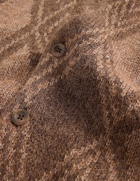 Suéter cuello v para hombre