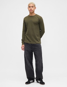 Playera cuello redondo para hombre