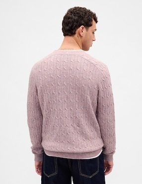 Suéter cuello redondo para hombre