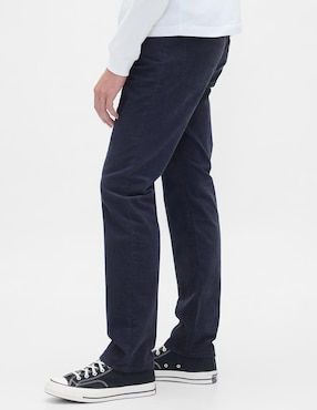 Pantalón relaxed recto de pana para hombre