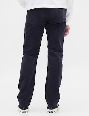 Pantalón relaxed recto de pana para hombre