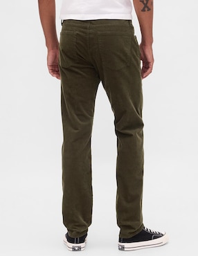 Pantalón recto de pana para hombre