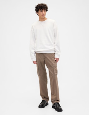 Pantalón cargo regular para hombre