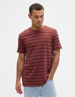 Playera cuello redondo para hombre