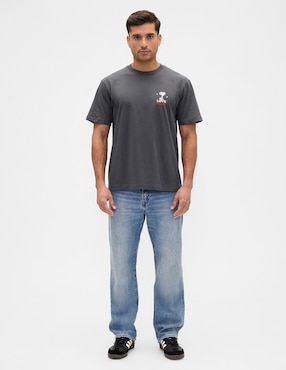 Playera cuello redondo para hombre