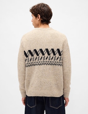 Suéter cuello redondo para hombre